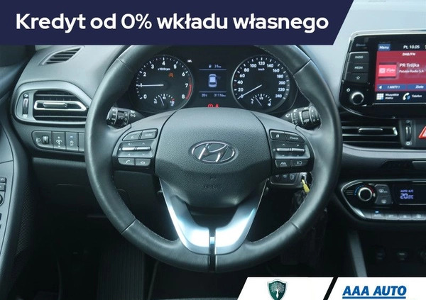 Hyundai I30 cena 77000 przebieg: 30621, rok produkcji 2022 z Krzepice małe 137